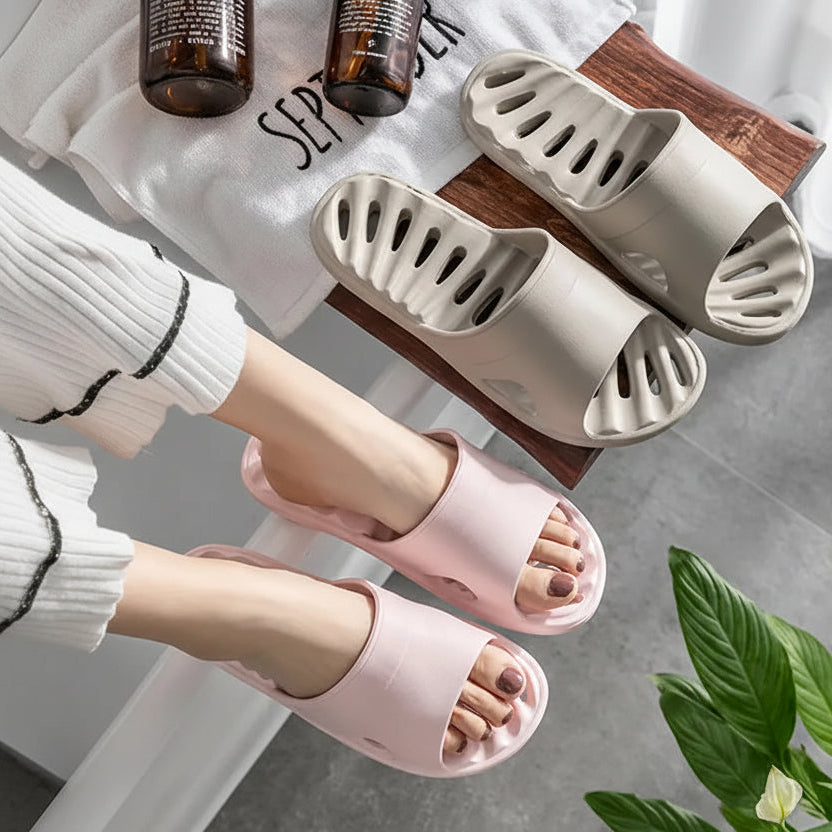 Men's & Women's Quick-Drying EVA Slippers, Thick-Soled Non-Slip Breathable Shower & Home Slippers for Couples