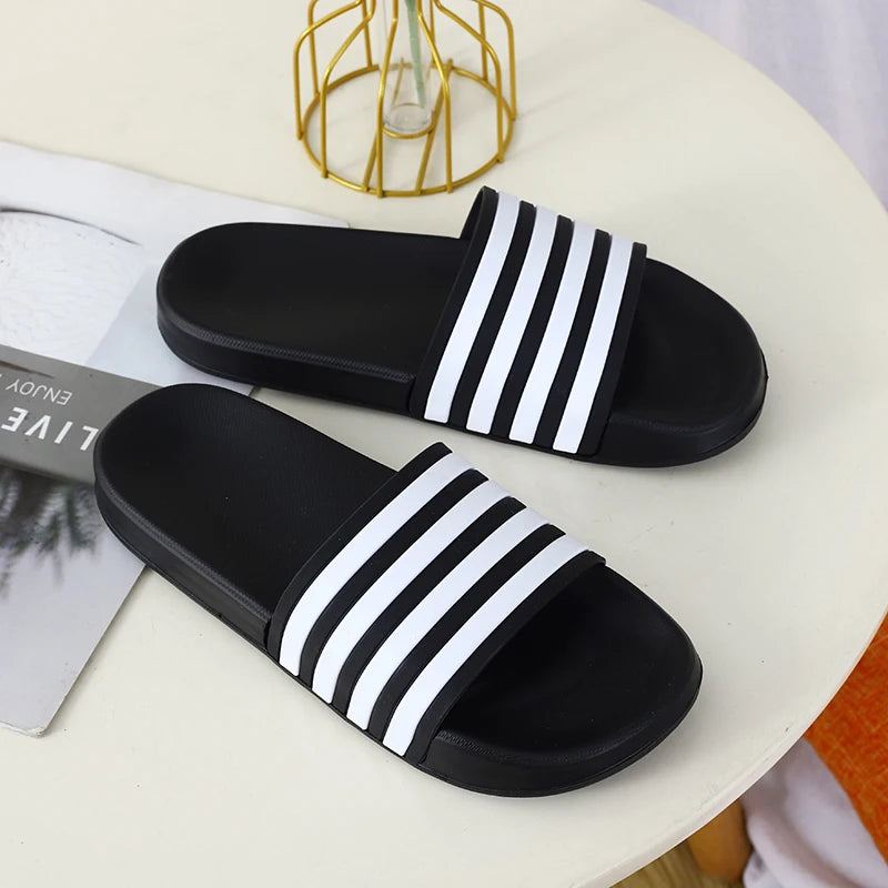 Men's Summer Indoor Outdoor Anti-Slip Slip-On Sandals, Beach Swimming OEM Slippers