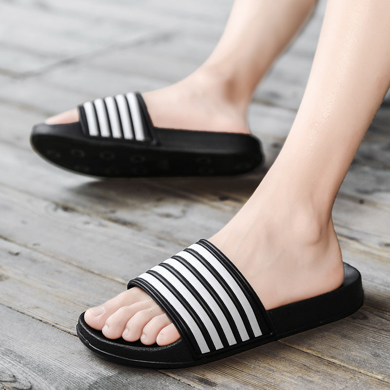 Men's Summer Indoor Outdoor Anti-Slip Slip-On Sandals, Beach Swimming OEM Slippers